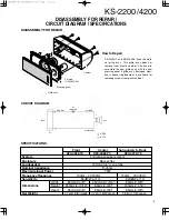 Preview for 3 page of Kenwood KS-2200EX Service Manual