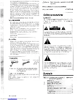 Предварительный просмотр 2 страницы Kenwood KS-303HT Instruction Manual