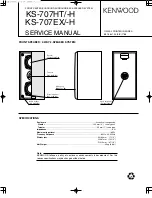 Kenwood KS-707HT Service Manual предпросмотр