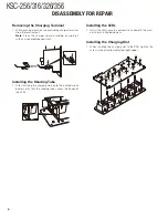 Предварительный просмотр 4 страницы Kenwood KSC-256 Service Manual