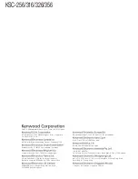 Предварительный просмотр 12 страницы Kenwood KSC-256 Service Manual