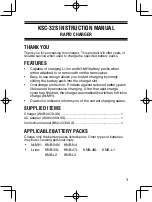 Предварительный просмотр 3 страницы Kenwood KSC-32S Instruction Manual