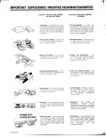 Preview for 2 page of Kenwood KSC-WA801 Instruction Manual