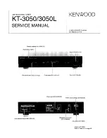 Kenwood KT-3050 Service Manual preview