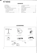 Preview for 2 page of Kenwood KT-6040 Service Manual