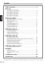 Preview for 2 page of Kenwood KTC-9090DAB Instruction Manual