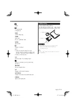 Предварительный просмотр 19 страницы Kenwood KTC-D500E Instruction Manual