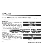 Предварительный просмотр 24 страницы Kenwood KTC-H2A1 - Here2Anywhere Sirius Radio Instruction Manual
