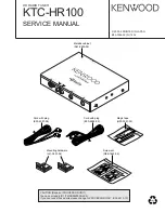 Kenwood KTC-HR100 Service Manual preview