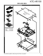 Preview for 19 page of Kenwood KTC-HR100 Service Manual