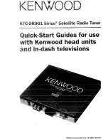 Предварительный просмотр 13 страницы Kenwood KTC-SRSOI Instruction Manual