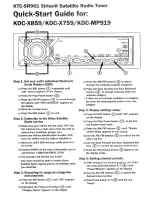 Предварительный просмотр 15 страницы Kenwood KTC-SRSOI Instruction Manual