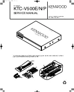 Kenwood KTC-V500E Service Manual preview