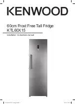 Preview for 1 page of Kenwood KTL60X15 Installation Instructions Manual