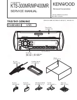 Kenwood KTS-MP400MR - Radio / CD Service Manual предпросмотр