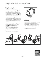 Preview for 12 page of Kenwood KVC50 Chef Instructions Manual