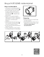 Preview for 88 page of Kenwood KVC50 Chef Instructions Manual