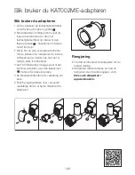 Preview for 109 page of Kenwood KVC50 Chef Instructions Manual