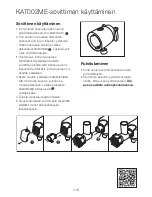 Preview for 119 page of Kenwood KVC50 Chef Instructions Manual