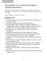 Preview for 133 page of Kenwood KVC50 Chef Instructions Manual