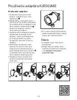 Preview for 188 page of Kenwood KVC50 Chef Instructions Manual