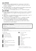 Preview for 98 page of Kenwood KVC85 Instructions Manual