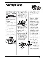 Preview for 2 page of Kenwood KVS-50 Setting Up