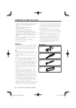 Preview for 2 page of Kenwood KVT-522DVD Installation Manual