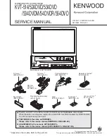 Kenwood KVT-534DVD Service Manual preview