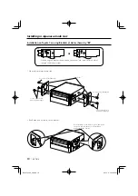 Предварительный просмотр 10 страницы Kenwood KVT-614 - Excelon 1-DIN In-dash DVD/CD Receiver Installation Manual