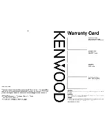 Предварительный просмотр 116 страницы Kenwood KVT-614 - Excelon 1-DIN In-dash DVD/CD Receiver Instruction Manual