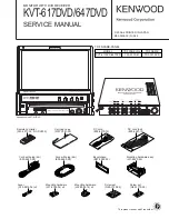 Kenwood KVT-617DVD Service Manual preview