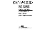 Kenwood KVT-715DVD Instruction Manual preview