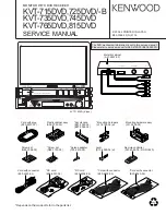 Kenwood KVT-725DVD-B Service Manual preview