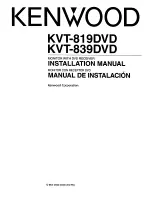 Предварительный просмотр 105 страницы Kenwood KVT-819DVD Instruction Manual