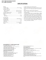 Предварительный просмотр 98 страницы Kenwood KVT-915DVD Service Manual