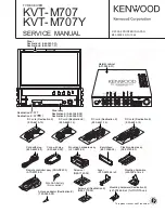 Preview for 1 page of Kenwood KVT-M707Y Service Manual