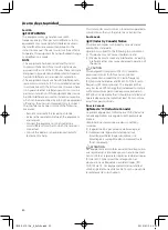 Preview for 50 page of Kenwood KW-M150BT Quick Start Manual