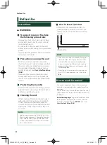 Предварительный просмотр 4 страницы Kenwood KW-M560BT Instruction Manual