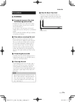 Предварительный просмотр 67 страницы Kenwood KW-M560BT Instruction Manual