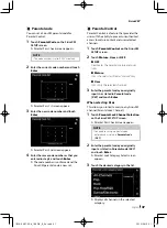 Preview for 47 page of Kenwood KW-M845BW Instruction Manual