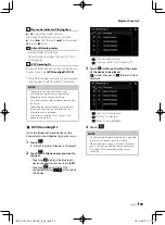 Preview for 59 page of Kenwood KW-M845BW Instruction Manual