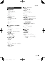 Preview for 97 page of Kenwood KW-M845BW Instruction Manual