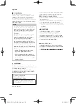 Preview for 102 page of Kenwood KW-M845BW Instruction Manual