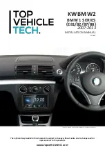 Предварительный просмотр 1 страницы Kenwood KWBMW2 Installation Manual