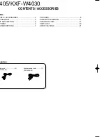 Предварительный просмотр 2 страницы Kenwood KXF-W4030 Service Manual