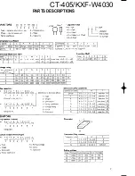 Предварительный просмотр 7 страницы Kenwood KXF-W4030 Service Manual