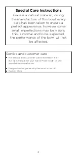 Preview for 3 page of Kenwood KXT754GL Instructions Manual