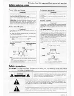 Предварительный просмотр 3 страницы Kenwood L-1000M Instruction Manual