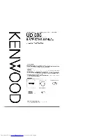 Kenwood LS-F3 Instruction Manual preview